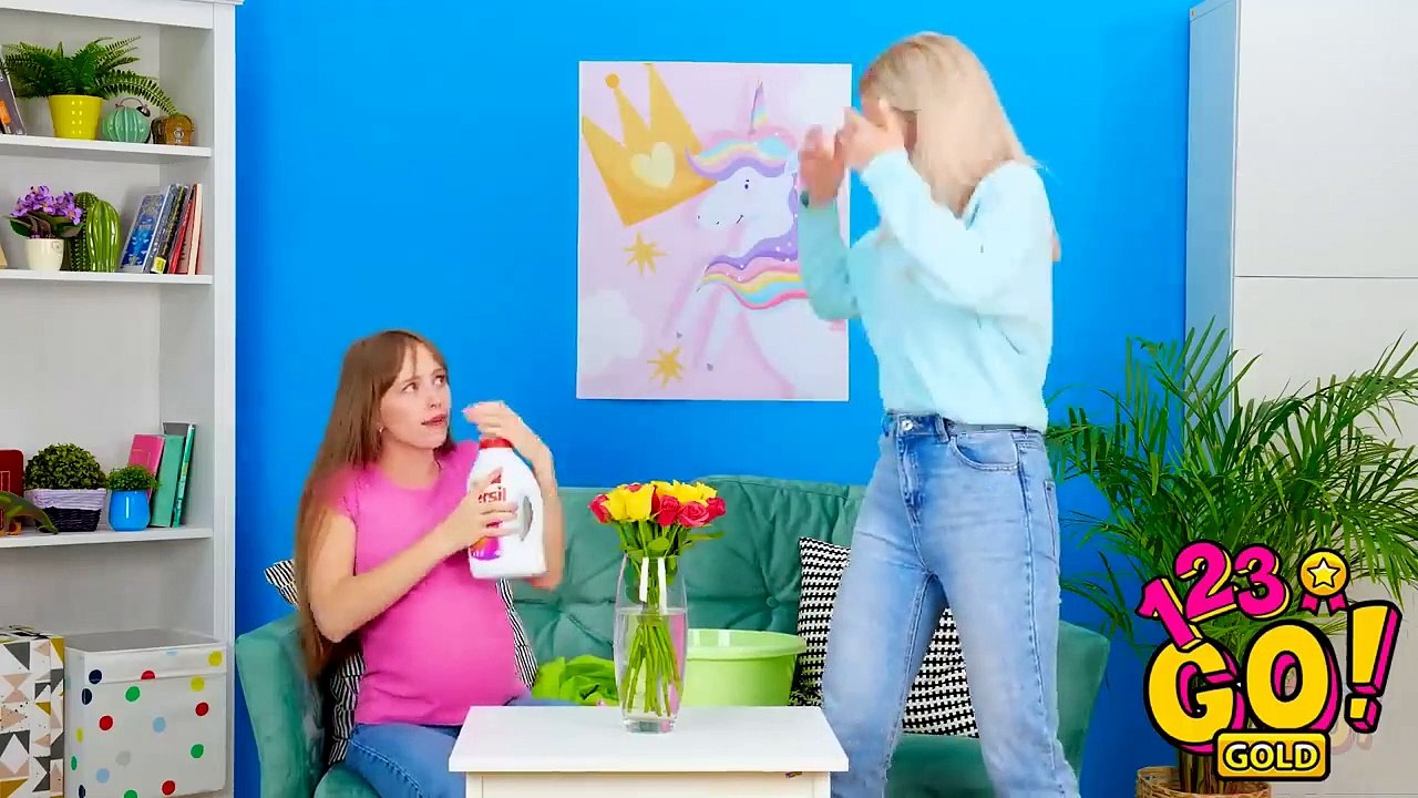 POOR VS RICH CRAFTS!  Awesome DIY Ideas For Pregnant By 123 GOGOLD
