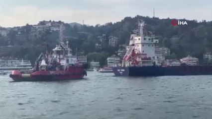 İstanbul Boğazı'nda gemi arızası: Trafik geçici olarak kapatıldı