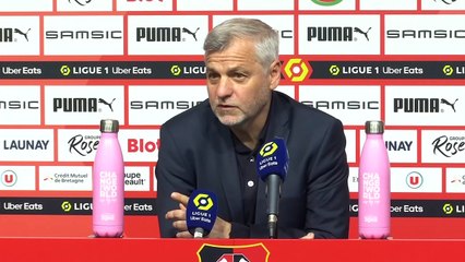 Video herunterladen: Genesio : « C'est un avertissement » - Foot - L1 - Rennes