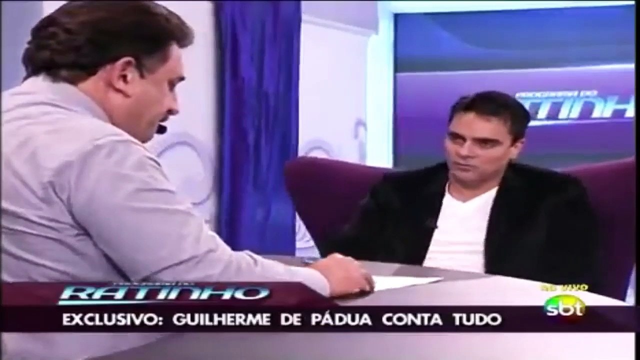 Guilherme de Pádua no Programa do Ratinho (SBT 2010)