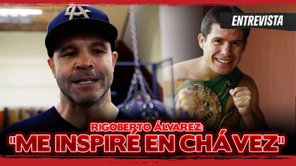 "ME INSPIRÉ EN JULIO CÉSAR CHÁVEZ": RIGOBERTO ÁLVAREZ