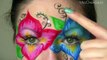Amazing makeup tutorial videos  Flower Mask Creative Makeup