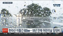 한라산 이틀간 800㎜…5월 초 이례적 폭우 왜