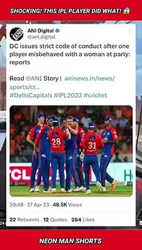 SHOCKING! This IPL Player Did WHAT! Delhi Capitals Player | |PL Cricket News Facts #shorts