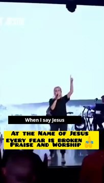 At the Name of Jesus every fear is broken Praise and Worship