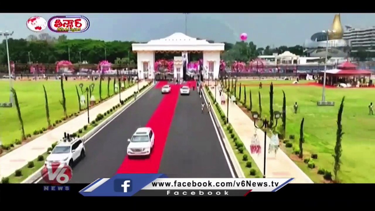 CM KCR Inaugurates New Secretariat Building _ V6 Weekend Teenmaar