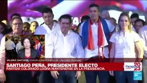 Informe desde Asunción: Partido Colorado se mantiene en la Presidencia con Santiago Peña