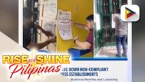 Ilang establisimyento na walling business permit, ipinasara ng Makati LGU