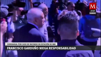 Garduño delegaba funciones, dice su defensa en audiencia tras incendio en Chihuahua