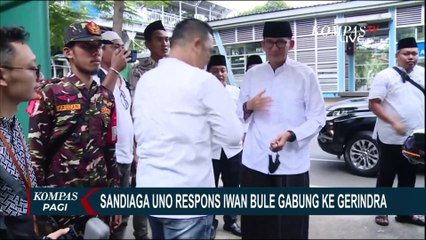 Sandiaga Uno Respons soal Iwan Bule Gantikan Posisinya di Gerindra: Saya Sangat Bahagia