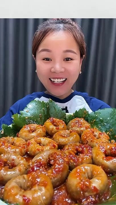 Chinese asmr Tripe mukbang eating show 중국 asmr 곱창 먹방 먹방 먹방中国asmr Tripe mukbang吃秀