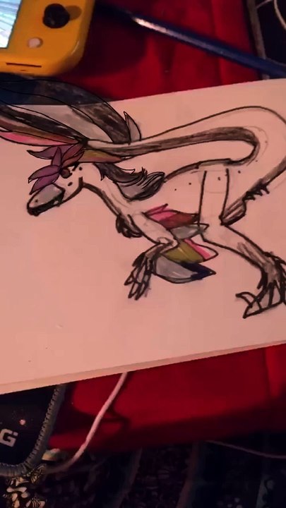 Bailey Vicente Velociraptor Form Reference Sheet