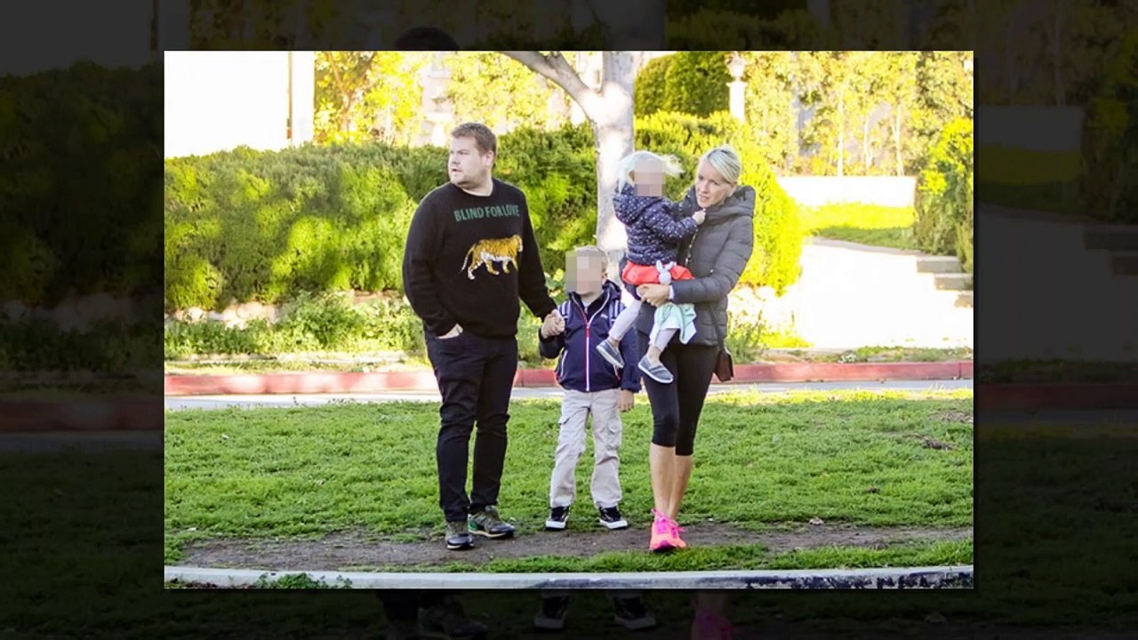 James Corden nails dad duties: Picks Carey, 8, from school after filming last 'The Late Late Show' episode