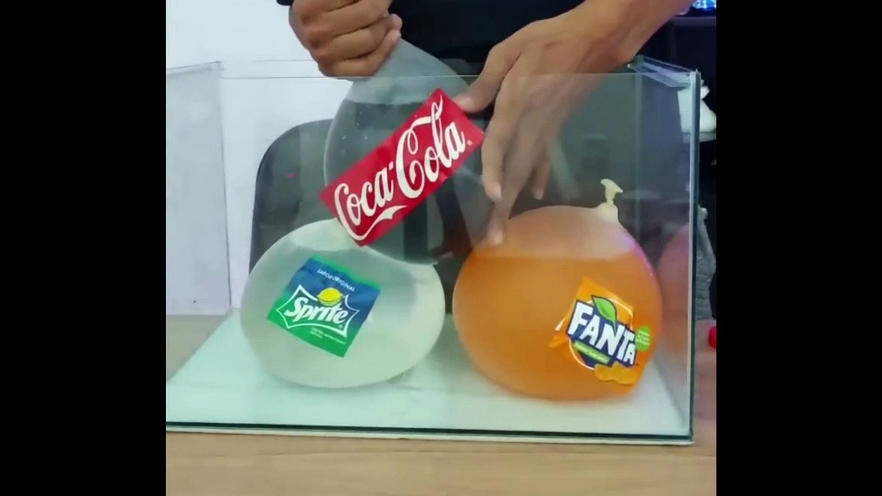coca cola & fanta & Sprint & mantos # Funny videos