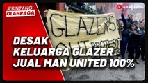 Desak Glazer Jual Penuh Kepemilikan Klub, Suporter Man United Gelar Aksi Protes di Luar Old Trafford