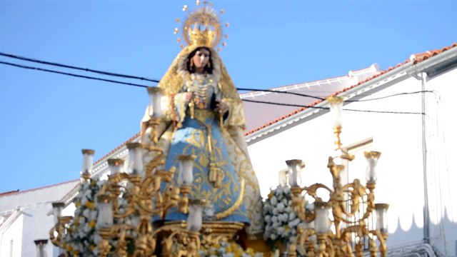 La Virgen de Guaditoca regresa a la Iglesia tras la celebración de su Romería de Abril