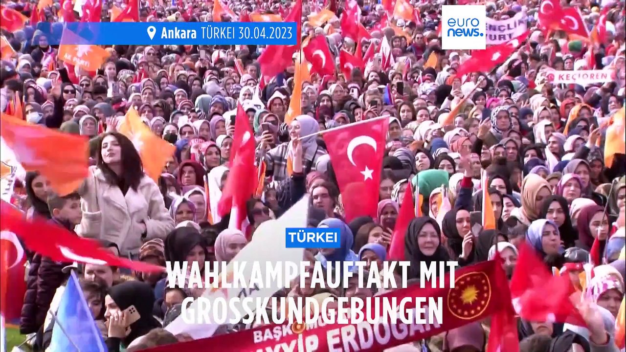 Erdogan zum Wahlkampfauftakt: 'Mit Gottes Hilfe die Opposition vernichten'