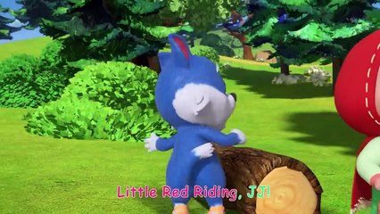 Little Red Riding Hood (JJ's Version) _ CoComelon Animal Time _ Animals for Kids