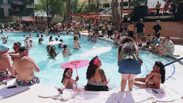 Crowds frock up for 'Viva Las Vegas Rockabilly festival'