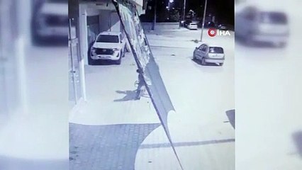 Çalınmasın diye kameranın önüne koyduğu motosiklet 50 saniyede çalındı