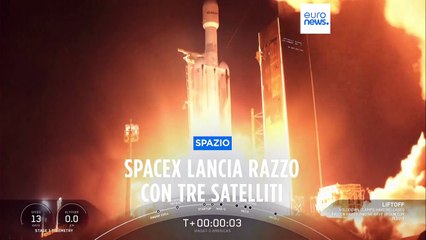 Tải video: Spazio: SpaceX ha lanciato il potente razzo Falcon 9 Heavy