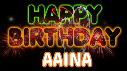 AAINA Happy Birthday Song – Happy Birthday AAINA - Happy Birthday Song - AAINA birthday song