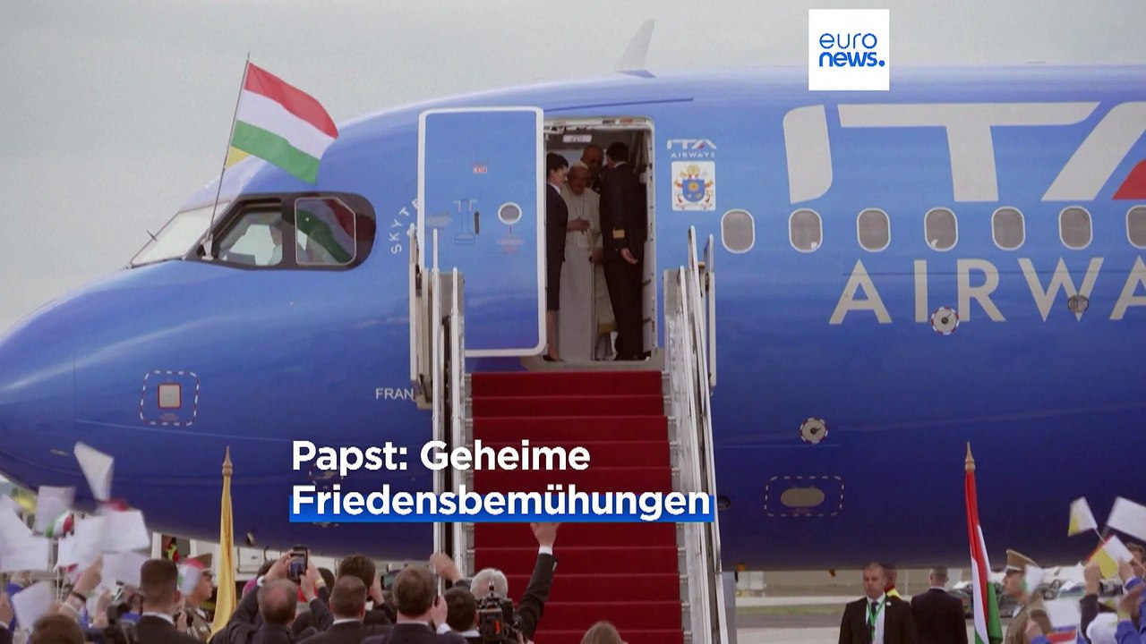 Krieg in der Ukraine: Papst Franziskus über geheime Friedensbemühungen