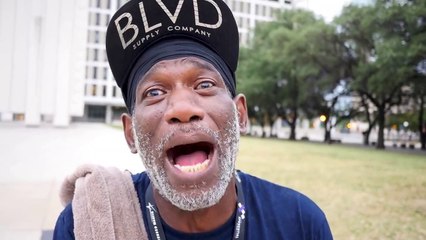 Meet-Richard is a homeless veteran. When I handed him new socks, I was not prepared for his reaction.