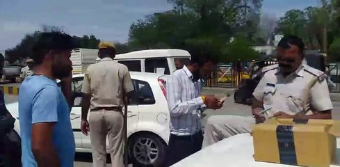 गलत साइड से आए तो खैर नहीं, 50 चालान काटे