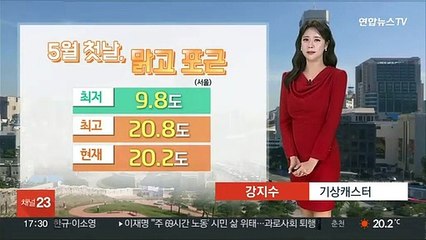 [날씨] 동쪽 중심 대기 건조…환절기 건강 유의