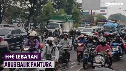 H+9 Lebaran, Arus Balik Pantura Terpantau Ramai Padat