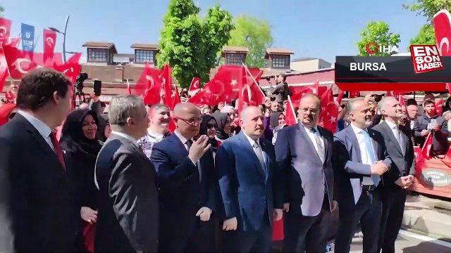 Bakan Varank, TOGG'la İnegöl'e geldi