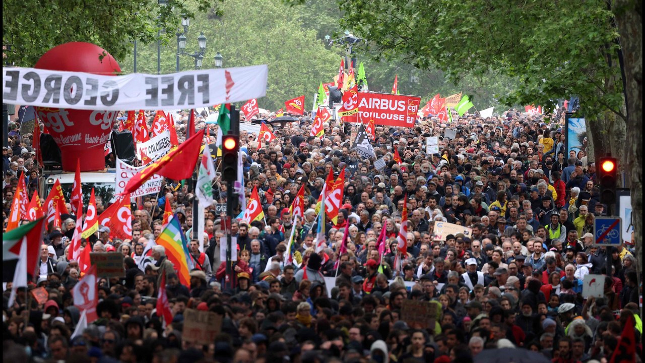 Manif du 1er Mai : les premiers cortèges s'élan...