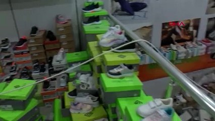 Ayakkabı dükkanı duvarı sağlam olduğu için soyuldu!