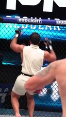 Caked up man wins a fight using his cake