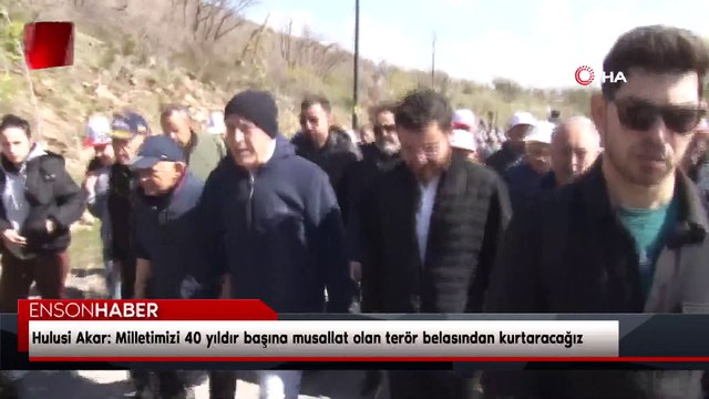 Hulusi Akar: Milletimizi 40 yıldır başına musallat olan terör belasından kurtaracağız