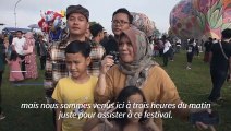 Indonésie: le festival des montgolfières bat son plein