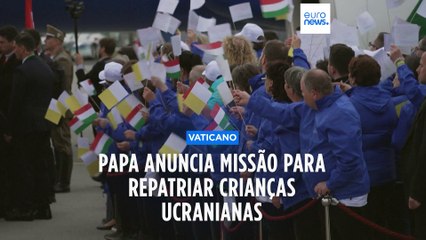 Vaticano vai ajudar no regresso de crianças ucranianas deportadas