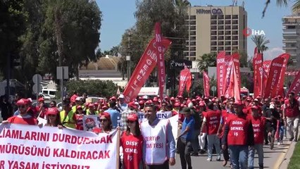 Mersin'de 1 Mayıs coşkusu