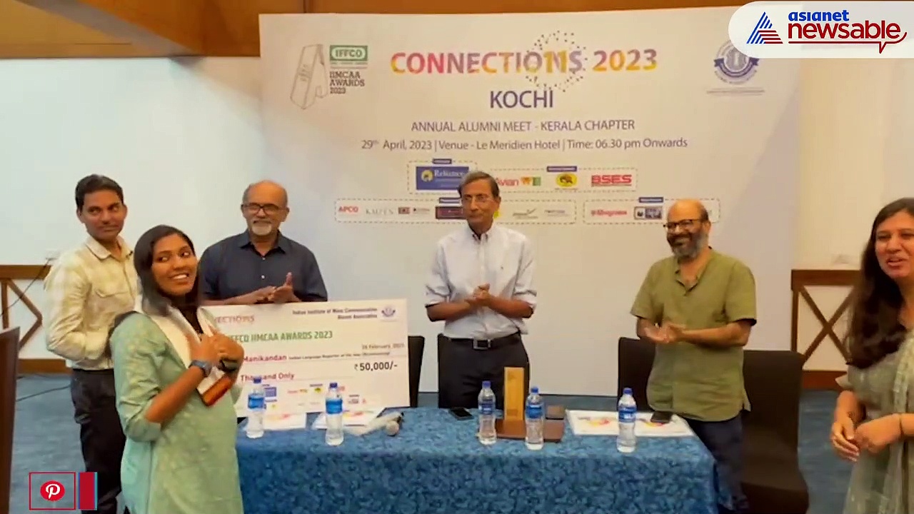 IIMC Alumni Meet held in Kochi, Kerala scribe wins journalism award