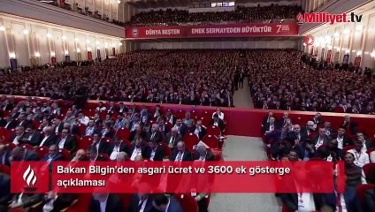 Скачать видео: Bakan Bilgin'den asgari ücret ve 3600 ek gösterge açıklaması