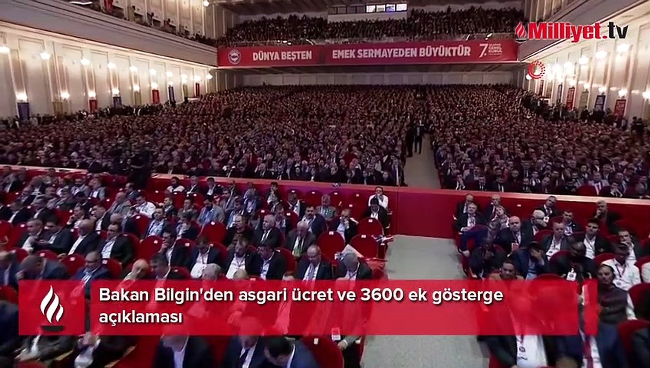 Bakan Bilgin'den asgari ücret ve 3600 ek gösterge açıklaması