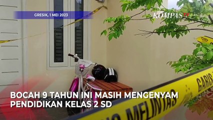 Coretan Terakhir Dibuat Anak 9 Tahun di Gresik Sebelum Dibunuh Ayahnya