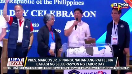 Streetsweeper, isa sa nanalo ng bahay at lupa sa raffle na pinangunahan ni PBBM para sa Labor Day