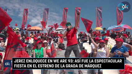 Jerez enloquece en WE ARE 93: así fue la espectacular fiesta en el estreno de la grada de Márquez