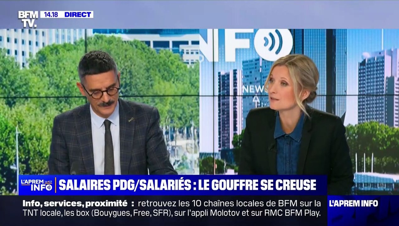 L'écart de rémunération entre les PDG et les employés de leur entreprise se creuse de plus en plus