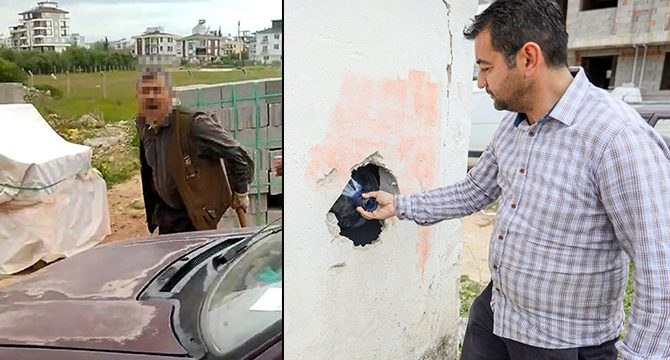 Kiracıyla anlaşamayınca duvarı delip kapıya asma kilit taktı