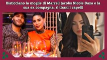 Bisticciano la moglie di Marcell Jacobs Nicole Daza e la sua ex compagna, si tirani i capelli