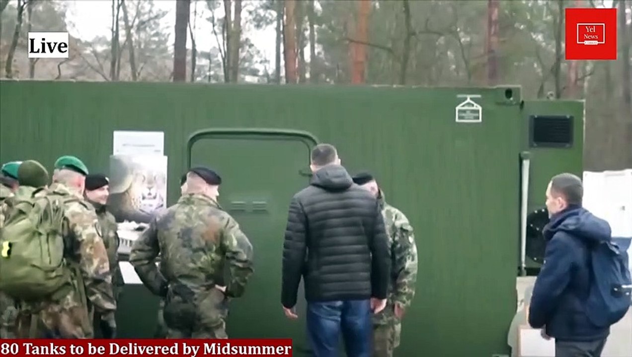 Ukrainian troops begin Leopard Tank training | Ukraine war news update today | Ukraine war | Putin