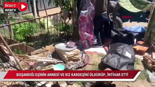Boşandığı eşinin annesi ve kız kardeşini öldürüp, intihar etti